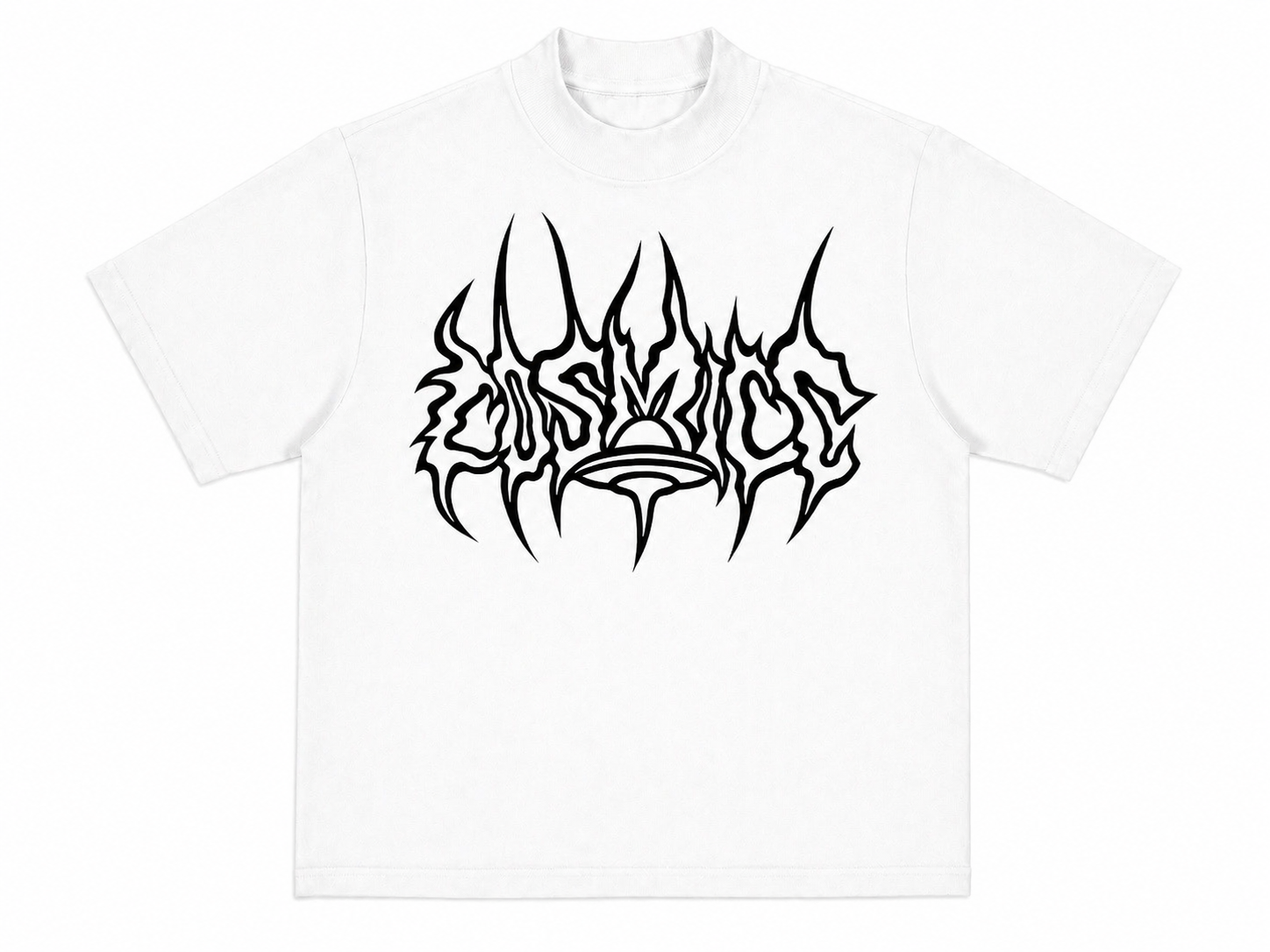 ‘COSMICC’ White T-Shirt