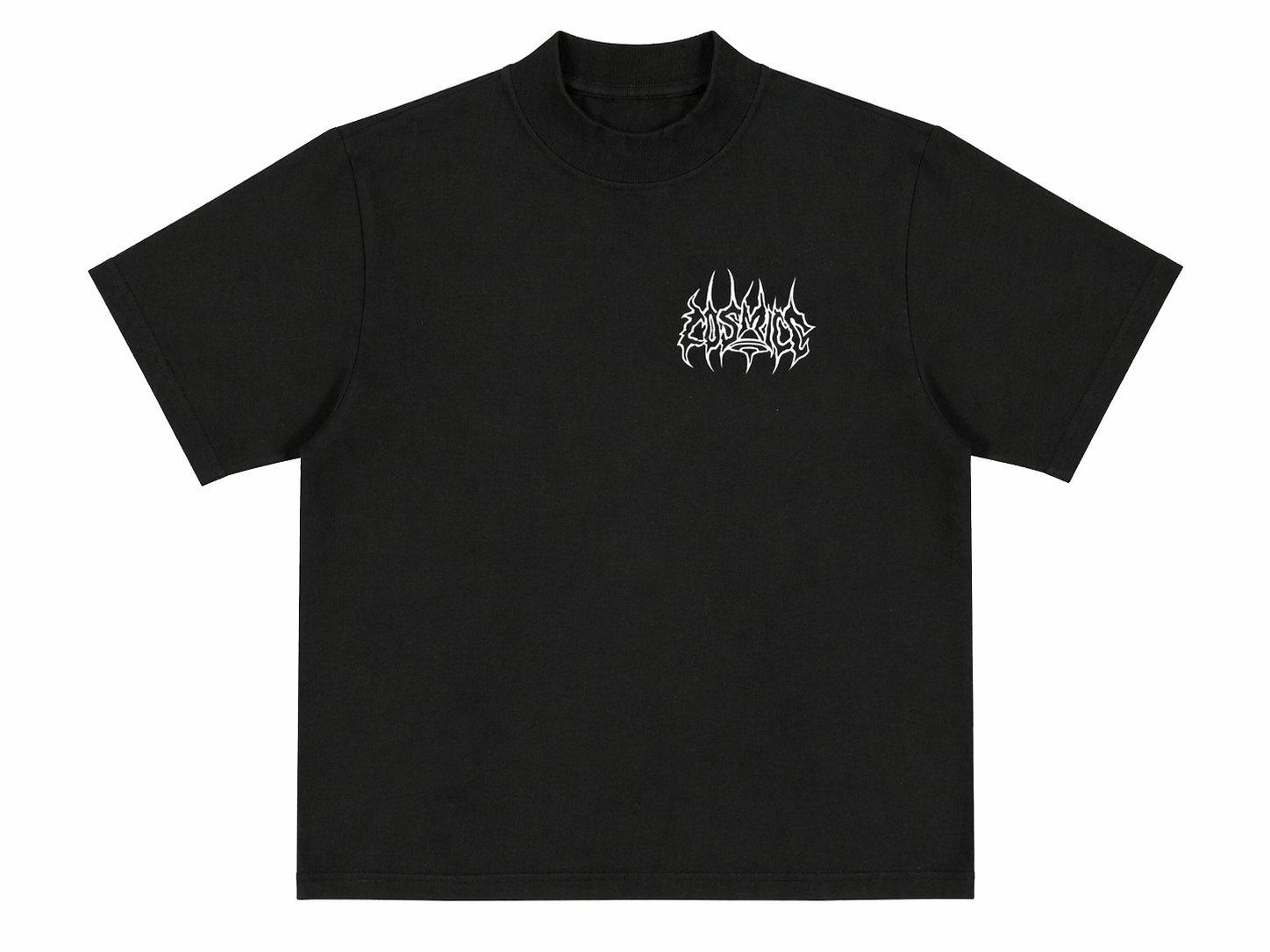 ‘$idePiece’ Blacc T-Shirt